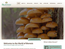 Tablet Screenshot of bioresis.com